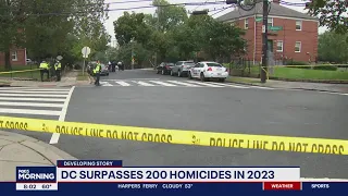 DC surpasses 200 homicides for 2023 so far