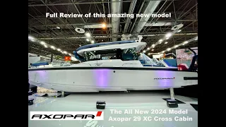 The All New 2024 - Axopar 29 Cross Cabin  - Full Detailed Tour of the 29XC - Order with us now!!!