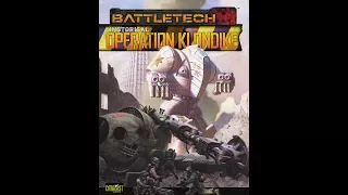 Battletech - Historical: Operation Klondike RPG Review a.k.a. The Appeal of Continuity Porn