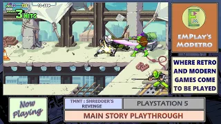 TMNT : Shredders Revenge - Donatello Playthrough - #7 - Episode 7