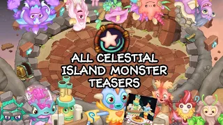 My Singing Monsters All Celestial Island Monster Teasers