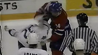 Terry Ryan vs Shawn Thornton AHL Dec 10/97