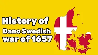 Dano-Swedish war of 1657 explained