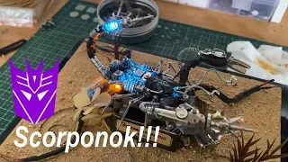 Real Scorpion Decepticon Scorponok Transformers [Mech Scorpion]