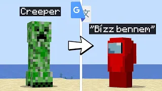 100-szor Google Fordítottam a Minecraft Mobokat! 2.rész