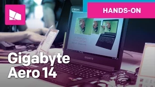 Gigabyte Aero 14 hands-on