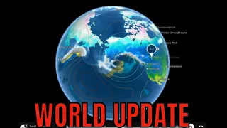 Solar Flares / U.S. Tornadoes / World Weather Forecast / California Earthquakes / Volcano Activity