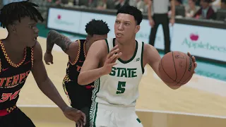 Michigan State vs Maryland - College Basketball 3/6/2022 - NCAA Full Game Highlights - NBA 2K22 Sim