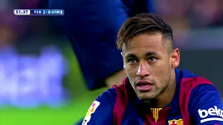 Neymar vs Atletico Madrid Home HD 1080i (11- 01- 2015).