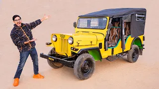 Restoring a 30 Year Old Jeep | खटारा जीप को बना दिया लक्ज़री🔥