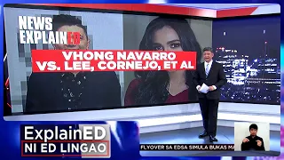 News ExplainED: Kaso nina Deniece Cornejo, Vhong Navarro | Frontline Tonight