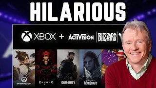 Is PlayStation CRAZY....Hilarious Argument for the Xbox Activison Blizzard Acquisition