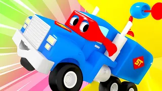 Детские мультики с грузовиками - Мини-супер грузовик - Трансформер Карл в Автомобильный Город 🚚 ⍟
