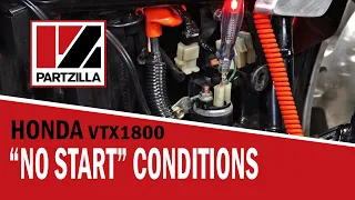 Troubleshooting a Motorcycle that Won’t Start | Honda VTX 1800 | Partzilla.com