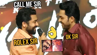 ROLEX SIR 💥👌 Suriya Says Rolex Dialogue | Surya, Karthi | Rolex VS Dilli | Vikram | Viruman