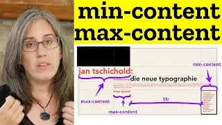 Min & Max Content Sizing in CSS Grid — 1/3 Flexibility