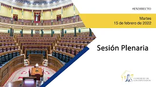 Sesión Plenaria (15/02/2022)