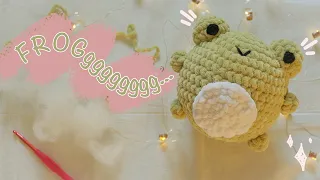 Crochet Frog 🐸 | Plush FROG | Lesson for beginners