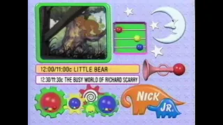 Nick Jr (1996) Bumper - Coming Up - Nickelodeon