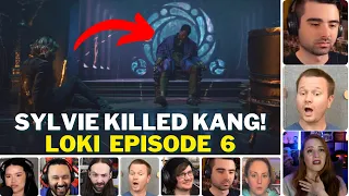 Sylvie Kills "HE WHO REMAINS" Kang! Loki Finale Episode 6 Reaction Compilation