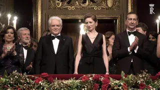 Il Presidente Mattarella all Teatro alla Scala