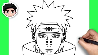 How To Draw Pain | Naruto - Easy Step By Step