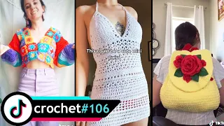 TIKTOK CROCHET FASHION COMPILATION #106