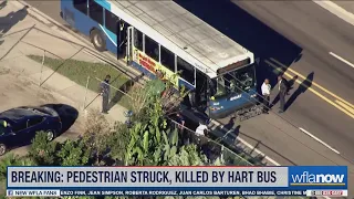 Pedestrian struck, killed by HART bus, Tampa police say