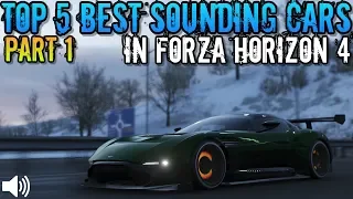Forza Horizon 4 | Top 5 Best Sounding Cars!