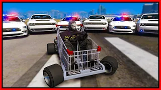GTA 5 Roleplay - 'CRAZY' 6 COP CHASE | RedlineRP