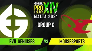 CS:GO - mousesports vs. Evil Geniuses [Nuke] Map 2 - ESL Pro League Season 14 - Group C