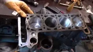 Часть 7 Lada Капитальный ремонт ВАЗ 2107 (1600)  Установка поршневой в блок цилиндров