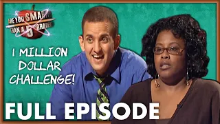 Locking In For 1 Million Dollars | Are You Smarter Than A 5th Grader? | Full Episode | S01E22