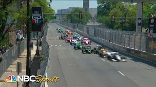 INDY NXT EXTENDED HIGHLIGHTS: Detroit Grand Prix Race 1 | 6/3/23 | Motorsports on NBC