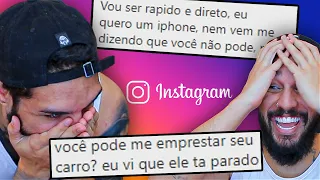 Revelando MENSAGENS ABSURDAS que recebo no INSTAGRAM!