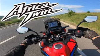 Honda Africa Twin CRF1100 DCT Ride , HQ Engine Sound