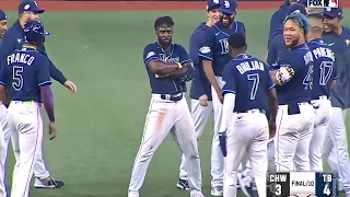Rays Randy Arozarena Walks It Off For The 12th Straight Home Win 😤!!!!!