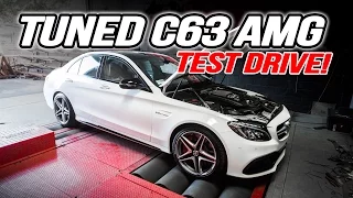 Test Driving the VRTuned 595HP Mercedes C63S AMG