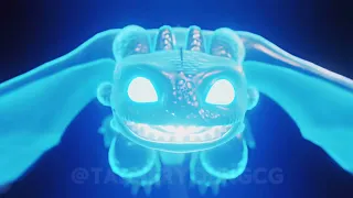 Toothless animation test