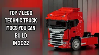 Top 7 LEGO Technic Truck MOCs you can build In 2022