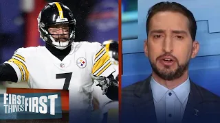 Big Ben signs new contract with Steelers, takes $5M pay cut — Nick reacts | NFL | FIRST THINGS FIRST