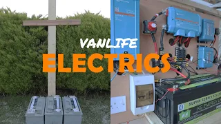 Van Build Electrics - Our 12v Electrical Setup in Brief | Ep5 | DIY Sprinter Van Conversion
