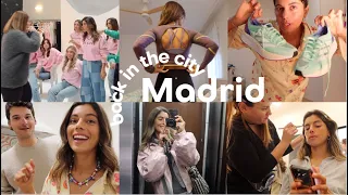 2 DÍAS EN MADRID POR FIN🙌🏼👩🏽‍💻🎥 charleta, rodaje, compra rándom y maleta para maldivas!!