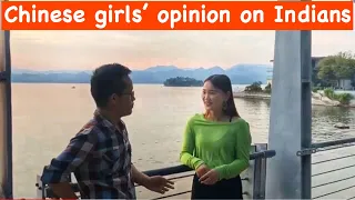 Chinese girls' opinion about Indians ?