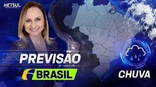 08/05/2023 - Previsão do tempo Brasil - Chuva 10 dias | METSUL