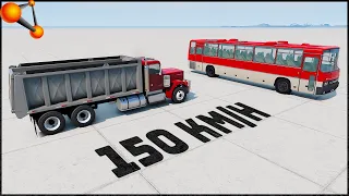 TRUCK vs IKARUS! SIDE CRASH TEST! - BeamNg Drive