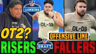 2024 NFL Combine Risers & Fallers | Offensive Line