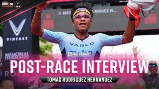 Tomas Rodriguez Hernandez | Champion Interview | Memorial Herman IRONMAN Texas