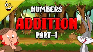 Learn the Numbers Addition 🔢 | Mathematics elearning 🏆 | Numberblocks 🎲 | Part-I | Puzzled