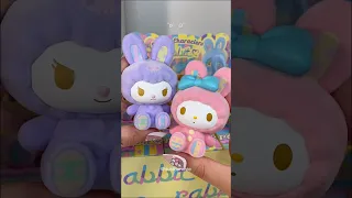 sanrio rabbit rabbit blind boxes from miniso #cute #sanrio #unboxing #kuromi #mymelody #cinnamoroll